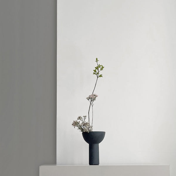 101 Copenhagen Block Vase Mini - Black