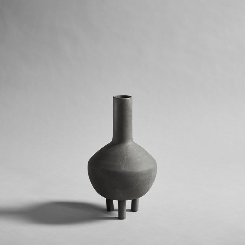 101 Copenhagen Duck Vase Fat - Dark Grey