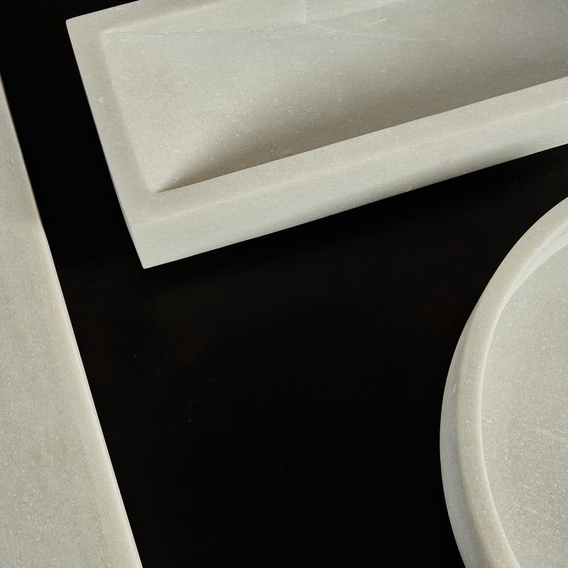 101 Copenhagen Formalism marble tray and bowl