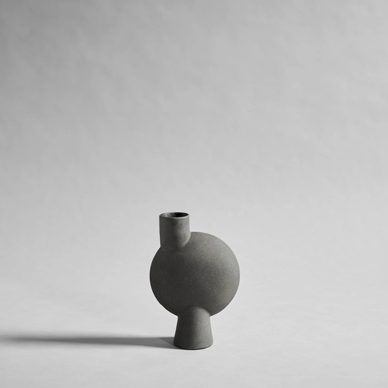 101 Copenhagen Sphere Vase Bubl Medio - Dark Grey