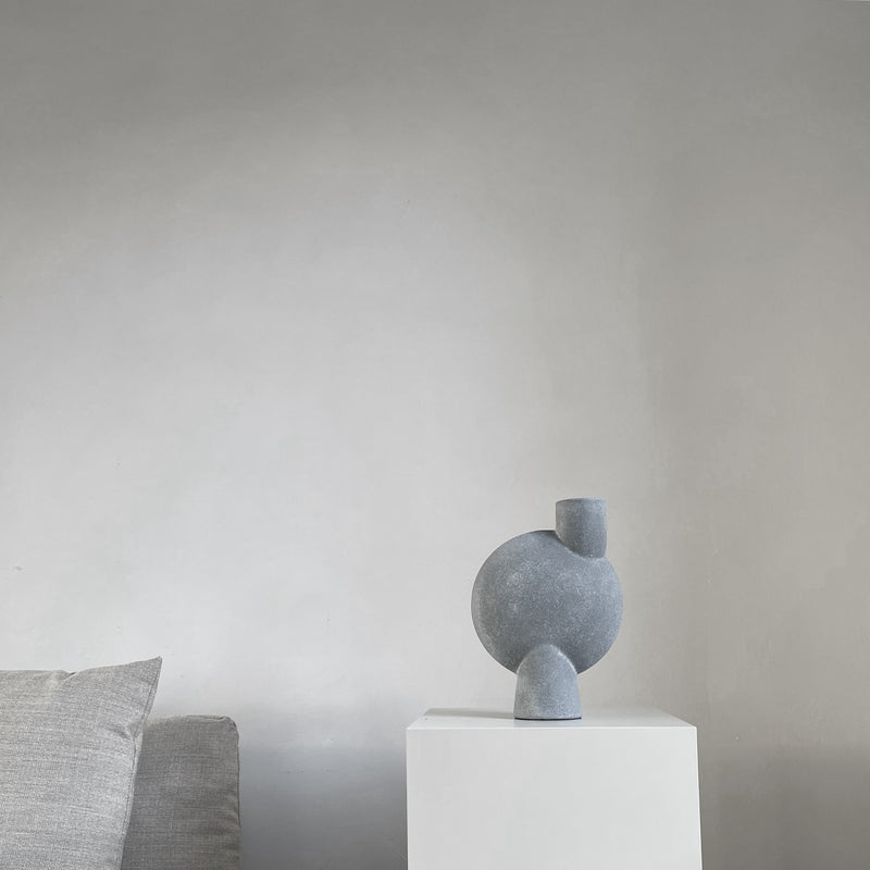101 Copenhagen Sphere Vase Bubl Medio in light grey