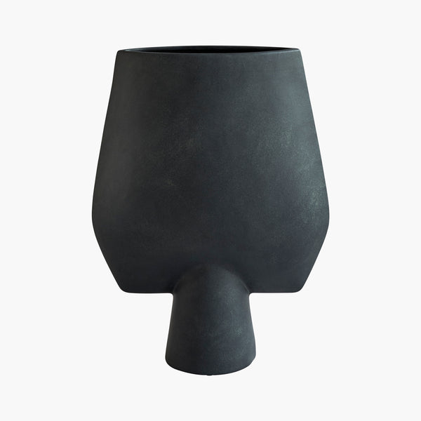 101 Copenhagen Sphere Vase Square Hexa - Black