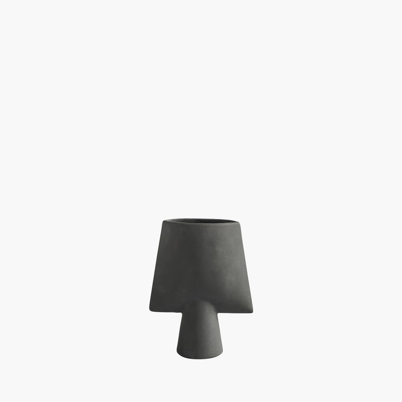101 Copenhagen Sphere Vase Square Mini - Dark Grey