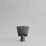 101 Copenhagen Sphere Vase Triangle Mini in Dark Grey