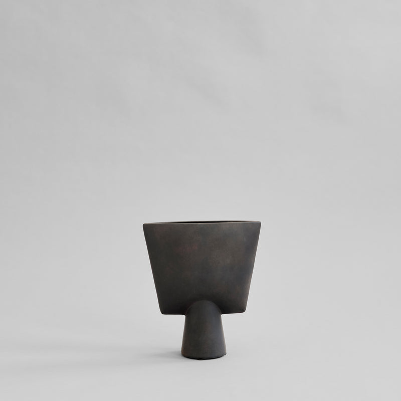 101 Copenhagen Sphere Vase Triangle Mini - Coffee