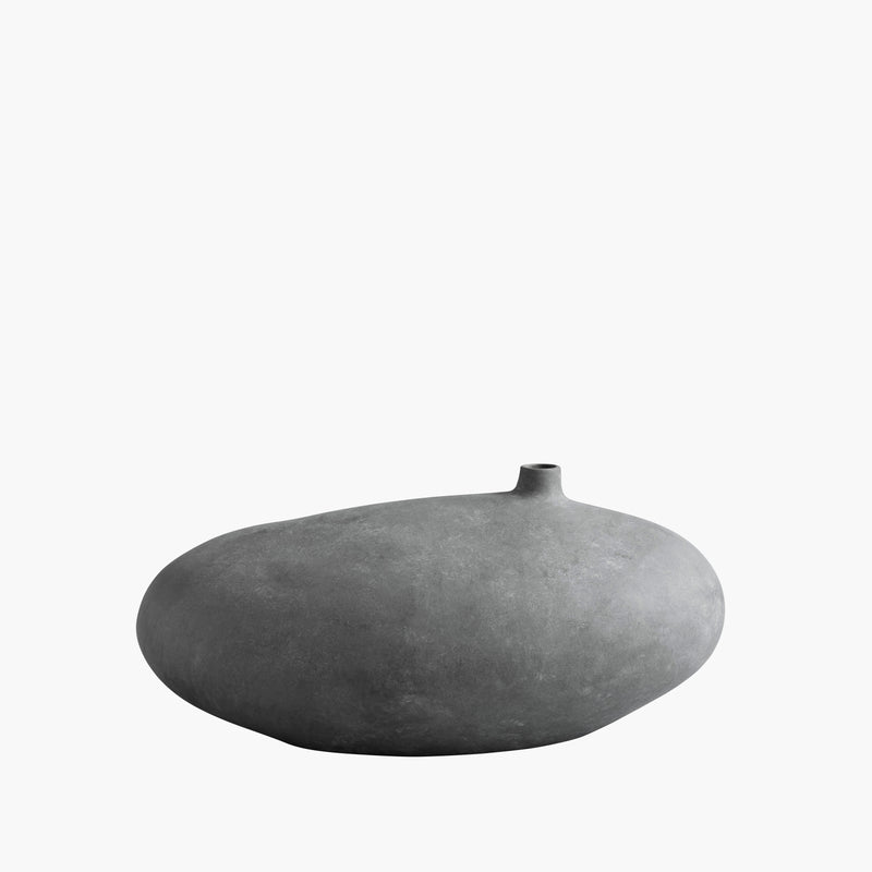 101 Copenhagen Submarine Vase Fat - Dark Grey