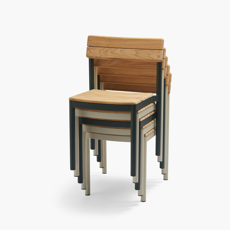 Skagerak Pelagus Chair - Hunter Green and Light Ivory