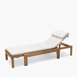 Skagerak Riviera Sunbed Cushion - White