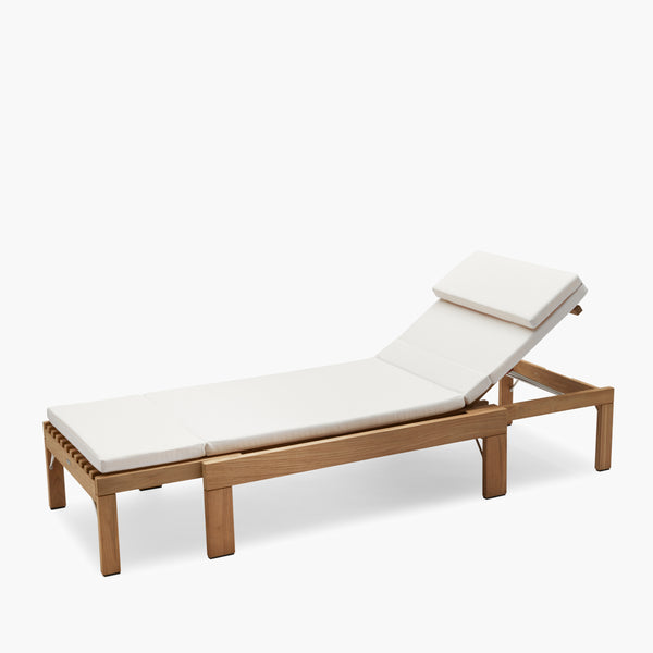Skagerak Riviera Sunbed Cushion - White