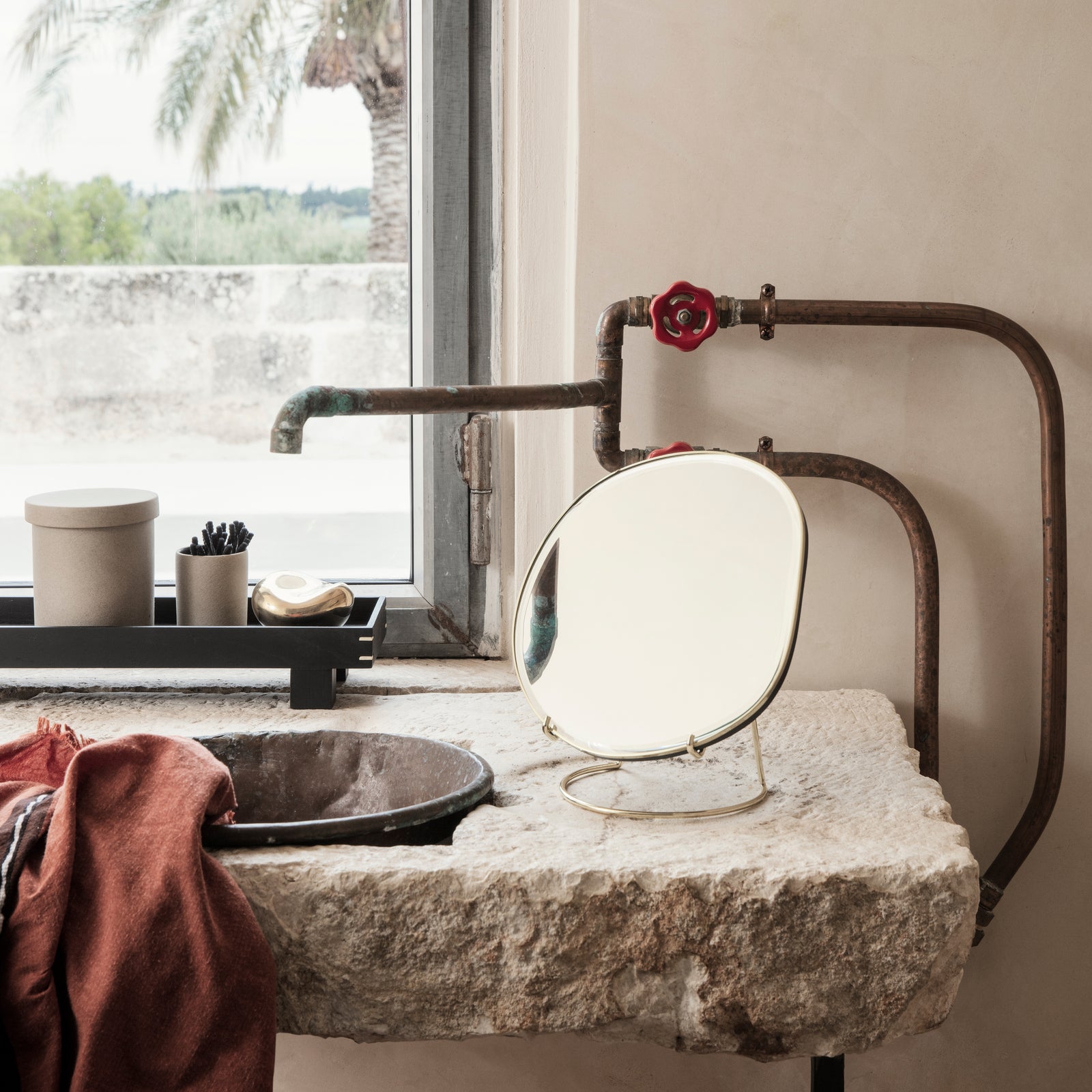 Pond Table Mirror | ferm LIVING | Casa Jacq